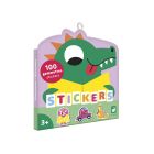 100 gommettes stickers Dinosaures