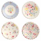 Lot de 8 grandes assiettes English Garden