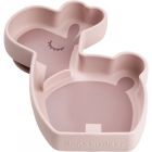 Assiette silicone avec ventouse Lalee Rose