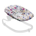 Housse pour transat bébé beige floral