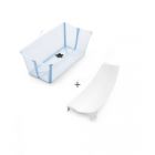 Baignoire Flexi Bath + transat de bain - Ocean blue (transat offert)