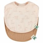 Lot de 2 bavoirs Rosy Rabbit