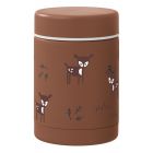 Lunch box isotherme Cerf marron glacé - 300 ml