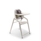 Chaise haute Giraffe avec baby set et tablette blanc