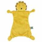 Doudou plat attache sucette Mr. Lion