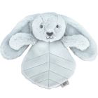 Doudou plat lapin 30 cm - Bleu ciel