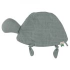 Doudou tortue plat Bliss Petrol