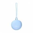 Porte sucettes en silicone Bleu