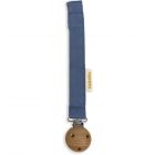 Attache sucette fermeture velcro - Warm Blue