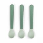 Lot de 3 cuillères Foodie Easy-grip vert