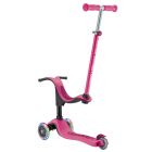 Trottinette pour enfants lumineuse 3 en 1 Rose fushia