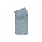 Housse de couette et taie 100x140 cm Miffy Shadow Sea Green