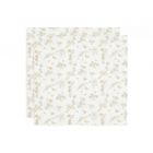 Lot de 2 langes gaze de coton 70x70 cm Dreamy Mouse