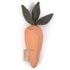 Hochet bébé Linen rattle - Carrot