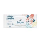 Lingettes bébé visage et mains x20