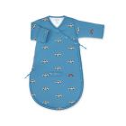 Gigoteuse bébé hiver 1-4 mois Pady jersey mario turquoise