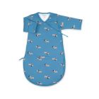 Gigoteuse bébé hiver 1-4 mois Pady jersey wouff turquoise