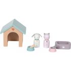 Maison de poupée en bois Animaux domestiques