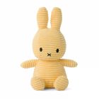 Peluche lapin Miffy velours côtelé éco 23 cm Jaune pâle