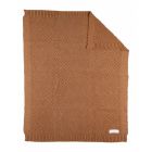 Couverture en tricot 75x100cm Sweet caramel - Mix and match