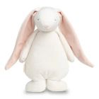 Peluche Veilleuse Lapin Crème et Rose