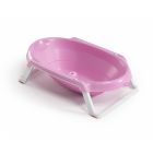 Baignoire Onda slim pliante rose