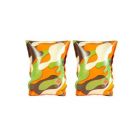 Brassards piscine enfant 2-6 ans - Orange camouflage