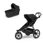 Poussette duo Urban Glide 3 Black + nacelle Urban Glide Black