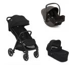 Poussette trio Parcel LX Signature Eclipse + siège auto i-Snug 2 Shale + nacelle Ramble XL Eclipse