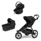 Poussette trio Urban Glide 3 Black + siège auto Maple Black + nacelle Urban Glide Black