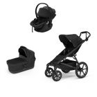 Poussette trio Urban Glide 4 Black + siège auto Maple Black + nacelle Urban Glide Black