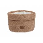 Panier de rangement Check Knit Biscuit