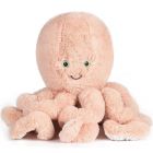 Peluche ultra douce poulpe 25 cm - Rose des sables