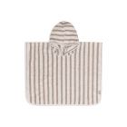 Poncho de bain éponge Stripe Olive