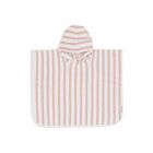 Poncho de bain éponge Stripe Wild Rose