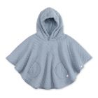 Poncho chaud de voyage Pady quilted jersey Stone