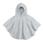 Poncho chaud de voyage Pady quilted jersey Mix grey