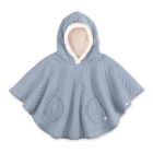 Poncho chaud de voyage Pady quilted Stone