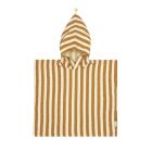 Poncho de plage 1-3 ans Portofino Honey stripes waffle