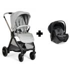 Poussette duo Bellagio + siège auto First Seat Recline i-Size lunar rock