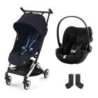 Poussette duo Libelle Dark blue + Siège auto Cloud G i-Size