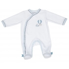 Pyjama bébé blanc montgolfière 1 mois Lazare