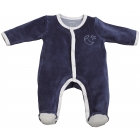 Pyjama bébé bleu 3 mois Merlin