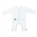 Pyjama bébé blanc 1 mois Mam'zelle Bou - Sauthon - Cdiscount Prêt