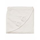 Serviette de bain bébé Blanc Cassé