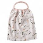 Serviette enfant popeline Blush imprimé Sweet Garden