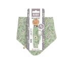 Set bavoir + attache tétine Liberty Capel Sage