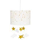 Suspension enfant Ø30 cm Blanc et ocre