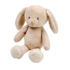 Peluche lapin bouclette 30cm beige Teddy Bouclette