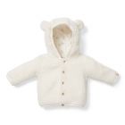 Gilet bébé Teddy Off White taille 62